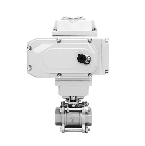 DN40 304 Stainless Steel High Platform Motorized Ball Valve Q911F-16P Female Thread Electric Ball Valve(24VDC) von ZXCDLCCJD