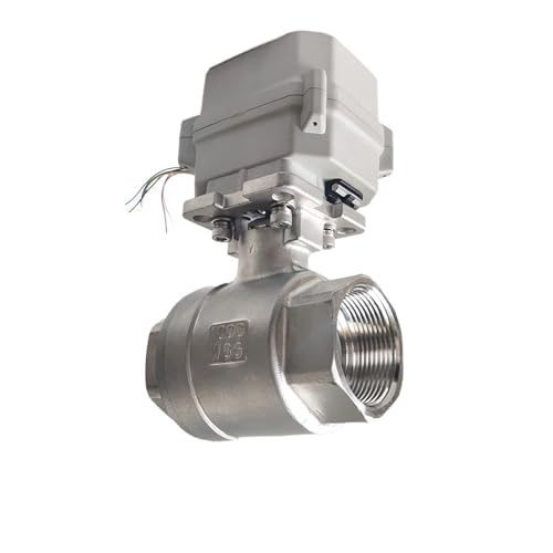 DN40 Vollbohrung Elektrisch betätigtes Kugelregelventil NSF AC110V bis 230V Motorregelventil Federrückstellung mit IP67-Zertifizierung(BSP,AC110V TO 230V_CR202) von ZXCDLCCJD