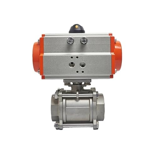 DN80 304 Stainless Steel High Platform Pneumatic Ball Valve 3 Inch Ball Valve With Double Acting Cylinder von ZXCDLCCJD