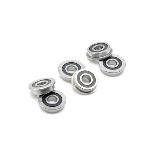 F695-2RS Lager 5x13x4 Mm Flansch Miniatur F695 RS Ball F695RS for VORON Mobius 2/3 3D Drucken 5Pcs(F623RS 3X10X4) von ZXCDLCCJD