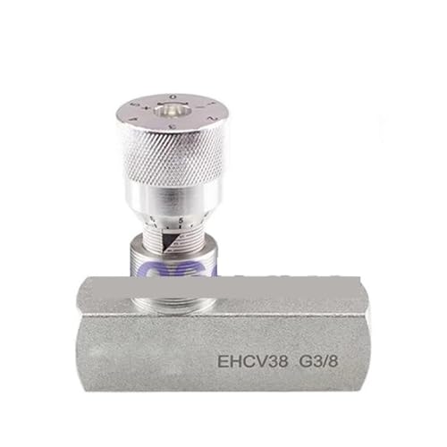 High pressure 350bar 1/4" 3/8" 1/2" 3/4" 1" EHCV female thread Tubular hydraulic adjustable one-way throttle flow control valve(EHCV34) von ZXCDLCCJD