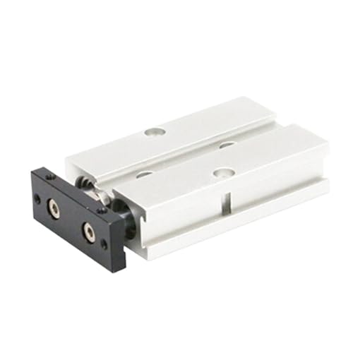 Luftzylinder TN-Serie, 16 mm Bohrung, TN16, Doppelstangenzylinder, Pneumatikzylinder, 10–200 mm Hub, mit Magnet, doppeltwirkend(TN16X100S) von ZXCDLCCJD