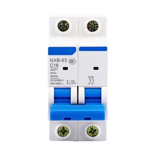 NXB-63 2P AC 230/400V Miniature Circuit Breaker C 6 10 16 20 25 32 40 63A Overload Protector DZ47 C Style Air Switch(40A) von ZXCDLCCJD