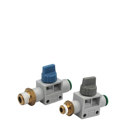 VHK2-04F-M5,01S VHK-06F-M5,01S,02S,03S VHK-08F-01S,02S,03S Manuelles Ventil for Einlass und Auslass von Pneumatikschläuchen der VHK-Serie(VHK2-06F-03S) von ZXCDLCCJD
