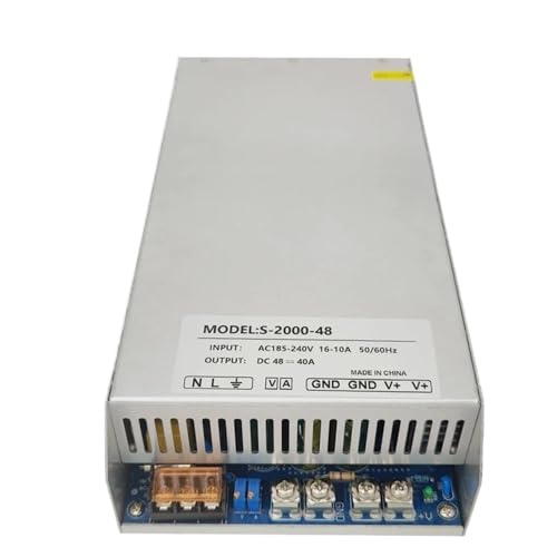 XY 2000W for Motor 1800W Schalter Netzteil DC 12V 125A Transformator 30V 48V 24V 60V 72V 36V / Adapterleiste 110 / 220V(AC110v,36V_2KW-FOR MOTOR-PFC) von ZXCDLCCJD