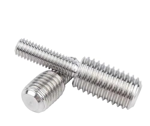 10 STÜCKE 304 Edelstahl-Konvertierungsschraube Metrisches Gewinde Doppelendkonverter Reduzierbolzen for Kameraadapter M4 M5 M6 M8 M10 M12 M16(M3*10-M4*10) von ZXCFGH