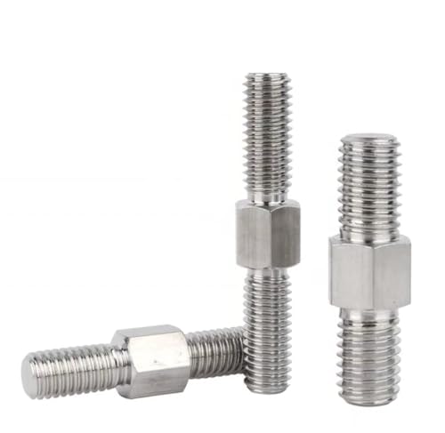 5 STÜCKE 304 Edelstahl Links-Rechts-Gewinde Doppelendschraube M3 M4 M5 M6 M8 M10 Doppelend-Gewindestange for die Hauswartung(M8*80) von ZXCFGH