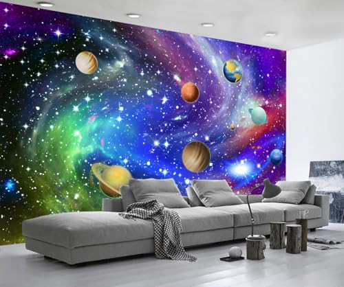 Fototapete Der Kosmische Planet Erde 250x175cm Tapete Kinderzimmer Vliestapete Wohnzimmer Schlafzimmer Wandtapete Deco -ZXCHEE-MZ03036 von ZXCHEE