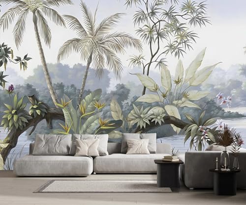 Fototapete Tropische Dschungelpflanzen Retro 400x255cm Tapete Kinderzimmer Vliestapete Wohnzimmer Schlafzimmer Wandtapete Deco -ZXCHEE-MZ04741 Fototapete Tropische Dschungelpflanzen Retro 400x255cm Tapete Kinderzimmer Vliestapete Wohnzimmer Schlafzimmer Wandtapete Deco -ZXCHEE-MZ04741 von ZXCHEE
