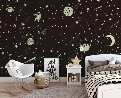 Tapete 3D Fototapete 3D Effekt Handgemalt Weltall Tapeten Kinderzimmer Wandbilder Wohnzimmer Schlafzimmer Wanddeko -ZX11853-430x300cm Tapete 3D Fototapete 3D Effekt Handgemalt Weltall Tapeten Kinderzimmer Wandbilder Wohnzimmer Schlafzimmer Wanddeko -ZX11853-430x300cm von ZXCHEE