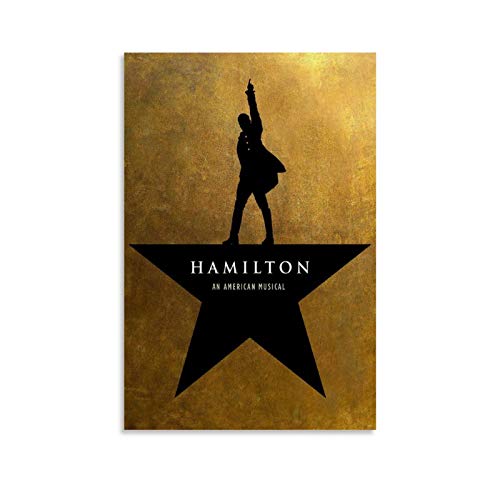 ZXCMNB Hamilton Musical Poster Leinwand Kunst Poster und Wandkunst Bilddruck Moderne Familienzimmer Dekor Poster 08x12inch(20x30cm) von ZXCMNB