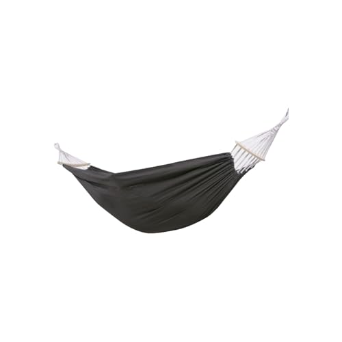 Hängematte aus Baumwoll-Canvas for den Außenbereich, vielseitig einsetzbar, tragbar, for Camping und Reisen, waschbar(Grey) von ZXCMY