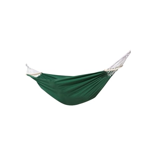 Hängematte aus Baumwoll-Canvas for den Außenbereich, vielseitig einsetzbar, tragbar, for Camping und Reisen, waschbar(Groen) von ZXCMY