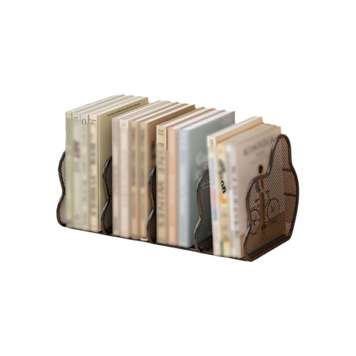 ZXCMY Iron Desktop Bookshelf Multifunktional Desktop Bücherregal Open Desktop Bookshelf Office Desktop Bücherregal von ZXCMY