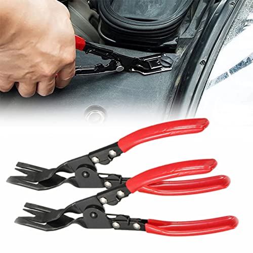 Panel Clip Removal Pliers, Auto Door, Body, Car Headlight Repair Installation Tool, Upholstery Remover Tool (2PCS) von ZXCVB