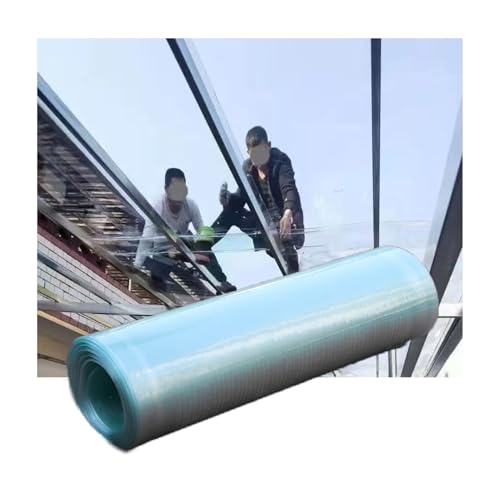 ZXCVBNAS Glasfaserplatten，UV-beständige Gewächshaus-Klarsichtfolie,Klare Polycarbonat-Dachplatte，leicht zu biegende, regenfeste Tageslichtplatten, for Gewächshaus-Carport(W0.5xL6m/1.6x19.7ft) von ZXCVBNAS