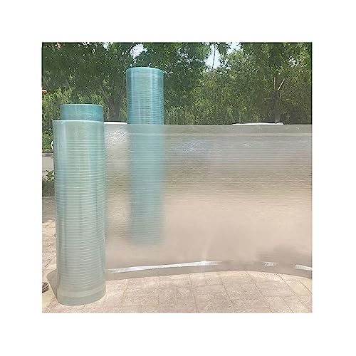 ZXCVBNAS Polycarbonat Gewächshaus Dachplatte，klare Dacheindeckung, Tageslicht,regensichere Folie for den Außenbereich,for Gartenarbeit, Landwirtschaft,Vordächer,Bauwesen,Plane (Size : W1.5xL5m) von ZXCVBNAS