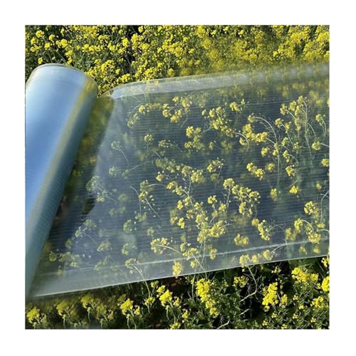 ZXCVBNAS Polycarbonatplatte,transparente Isolierung，regenfeste UV-beständige Dachabdeckungen aus durchsichtiger Faser, for überdachte Gehwege, Gewächshäuser, Gemüseschuppen(W0.8xL12m/2.6x39.4ft) von ZXCVBNAS