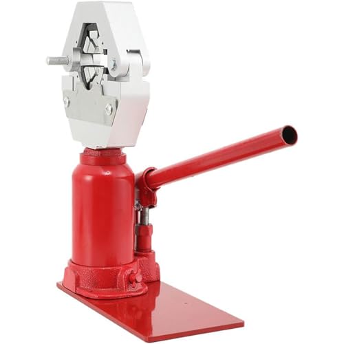 ZXCVBNMQ 7T Bottle Jack Schlauch Crimpmaschine, Hydraulikschlauch Crimpmaschine Manuelle Schlauchcrimpmaschine mit 4 Sätzen Matrizen für 6,5-20 mm PVC-Gummischlauch ZXCVBNMQ 7T Bottle Jack Schlauch Crimpmaschine, Hydraulikschlauch Crimpmaschine Manuelle Schlauchcrimpmaschine mit 4 Sätzen Matrizen für 6,5-20 mm PVC-Gummischlauch von ZXCVBNMQ