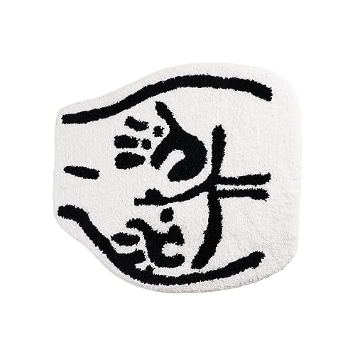 ZXCVWWE Arsch Butt Teppich Weich Getuftet Teppich Für Badezimmer Absorbieren Wasser Plüsch Handgemachte Schlafzimmer T8N1 floormat WC Teppich von ZXCVWWE