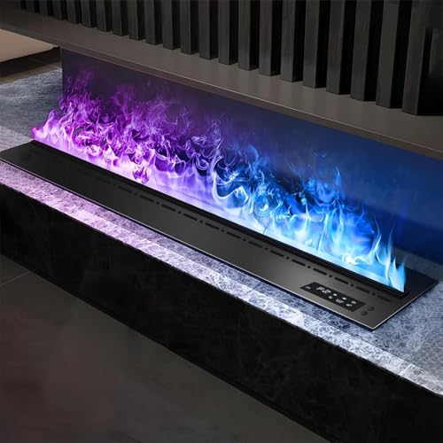 3D Wasserdampf Elektrischer Kamineinsatz mit Luftbefeuchter, Touchscreen & App-Steuerung, Automatische Wasserfüllung für Zuhause & Büro 3D Wasserdampf Elektrischer Kamineinsatz mit Luftbefeuchter, Touchscreen & App-Steuerung, Automatische Wasserfüllung für Zuhause & Büro von ZXDTVFGN