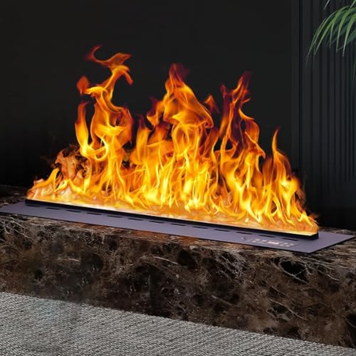3D Wasserdampfkamin mit realistischem Rauch- und Flammeneffekt, einstellbare Flammenfarben für eine gemütliche Atmosphäre im Schlafzimmer, Büro oder Hotel 3D Wasserdampfkamin mit realistischem Rauch- und Flammeneffekt, einstellbare Flammenfarben für eine gemütliche Atmosphäre im Schlafzimmer, Büro oder Hotel von ZXDTVFGN