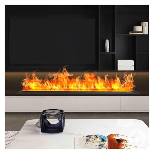 Wasserdampfkamin 3D Dampfkamin mit 7 Farben Umgebungslichter, Touch-Steuerung/Fernbedienung, elektrischer Kamineinsatz, beste Einrichtung für Zuhause, Büro, Hotel 100 cm Wasserdampfkamin 3D Dampfkamin mit 7 Farben Umgebungslichter, Touch-Steuerung/Fernbedienung, elektrischer Kamineinsatz, beste Einrichtung für Zuhause, Büro, Hotel 100 cm von ZXDTVFGN