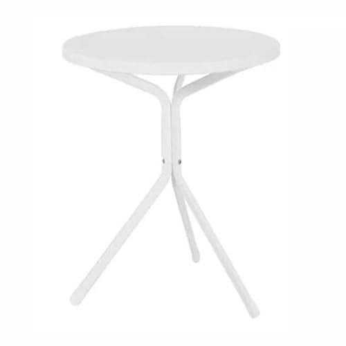 ZXDTVFGN Kleiner, runder, moderner Couchtisch aus Metall, Esstisch mit Eisenplatte und Metallbeinen, wetterbeständig, geeignet für Terrasse, Wohnzimmer und Schlafzimmer im Freien ZXDTVFGN Kleiner, runder, moderner Couchtisch aus Metall, Esstisch mit Eisenplatte und Metallbeinen, wetterbeständig, geeignet für Terrasse, Wohnzimmer und Schlafzimmer im Freien von ZXDTVFGN