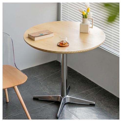 ZXDTVFGN Moderner runder Esstisch mit Holzplatte und Metallsockel, Tulpenform, für Küche für 4–6 Personen, kompakt, für Zuhause, Ende, Freizeit, Kaffee, Wohnzimmer, Esszimmer ZXDTVFGN Moderner runder Esstisch mit Holzplatte und Metallsockel, Tulpenform, für Küche für 4–6 Personen, kompakt, für Zuhause, Ende, Freizeit, Kaffee, Wohnzimmer, Esszimmer von ZXDTVFGN