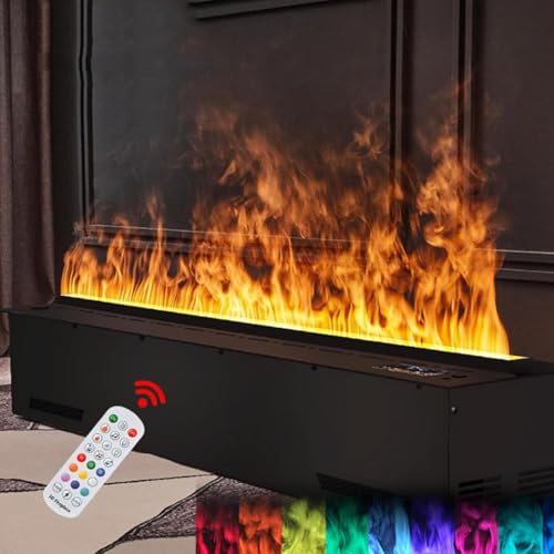 ZXDTVFGN Wasserdampfkamin 3D mit einstellbaren Farben, Touch und Fernbedienung für die Atmosphäre zu Hause ZXDTVFGN Wasserdampfkamin 3D mit einstellbaren Farben, Touch und Fernbedienung für die Atmosphäre zu Hause von ZXDTVFGN