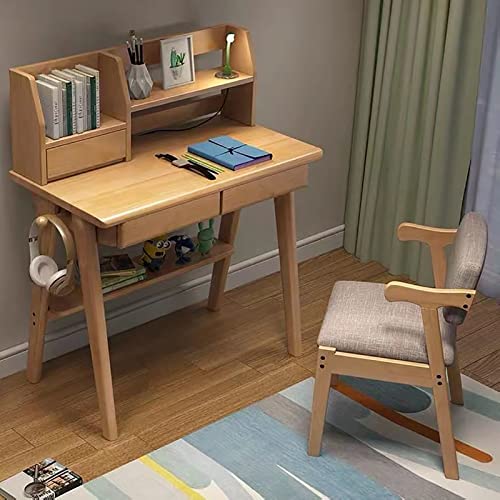 Computertisch für kleine Räume, Heimbüro, kompakter Bürotisch mit Schublade und unterer Ablage, einfacher Arbeitstisch, Laptop-Arbeitsplatz, sparsam von ZXFDMSWJ
