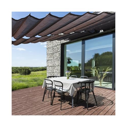 ZXFDMSWJ Wave Sunshade Einziehbare Markise für Balkondeck Pergola im Freien Schattenabdeckung 1M Breite x 11M Länge ZXFDMSWJ Wave Sunshade Einziehbare Markise für Balkondeck Pergola im Freien Schattenabdeckung 1M Breite x 11M Länge von ZXFDMSWJ