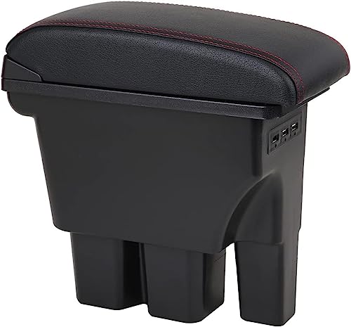 ZXFENG Autozubehor Armlehne für Suzuki Jimny JB23 JB33 JB43 JB64 JB74 2018-2021, Doppelschicht Mittelkonsole Armlehnen mit USB Ladeanschlüssen Armauflage Aufbewahrungsbox ZXFENG Autozubehor Armlehne für Suzuki Jimny JB23 JB33 JB43 JB64 JB74 2018-2021, Doppelschicht Mittelkonsole Armlehnen mit USB Ladeanschlüssen Armauflage Aufbewahrungsbox von ZXFENG