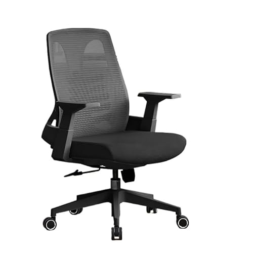 Bürostuhl Bürostuhl, ergonomischer Schreibtischstuhl mit Lordosenstütze und hochklappbaren Armlehnen, höhenverstellbar, drehbar, bequem, atmungsaktiv, Computer-Chefstuhl aus Netzstoff Computerstuhl(Sc Bürostuhl Bürostuhl, ergonomischer Schreibtischstuhl mit Lordosenstütze und hochklappbaren Armlehnen, höhenverstellbar, drehbar, bequem, atmungsaktiv, Computer-Chefstuhl aus Netzstoff Computerstuhl(Sc von ZXFIYTBH