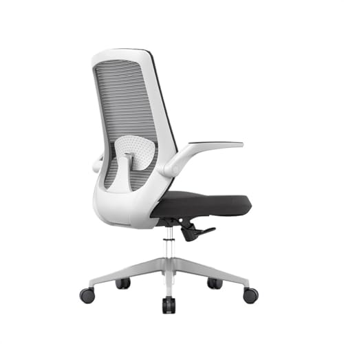 Bürostuhl Computerstuhl mit hoher Rückenlehne aus Netzstoff, Drehsitz for Zuhause, Arbeitszimmer, verstellbare Armlehnen und ergonomisches Design, Bürostuhl, Schreibtischstühle mit dickem Kissen Compu Bürostuhl Computerstuhl mit hoher Rückenlehne aus Netzstoff, Drehsitz for Zuhause, Arbeitszimmer, verstellbare Armlehnen und ergonomisches Design, Bürostuhl, Schreibtischstühle mit dickem Kissen Compu von ZXFIYTBH