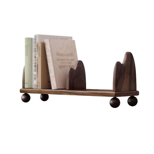 Regal Bücherregal Desktop-verstellbares Bücherregal, einfacher Studentenschreibtisch for das Büro, hölzernes Bücherregal, Heimarbeitszimmer oder Büro-Aufbewahrungsregal Bücherregal-Aufbewahrungsregale von ZXFIYTBH