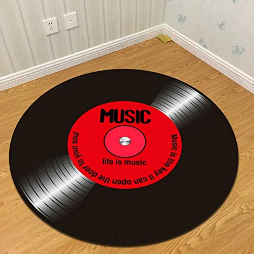 ZXHH Trommel Teppich Runde rutschfeste Trommel Teppiche Drum Rug Schlagzeugteppich Drum-Teppich Schallschutzmatte Trommelteppich Für Bass Drum Snare elektronische Trommel Stoßdämpfer verdickt ZXHH Trommel Teppich Runde rutschfeste Trommel Teppiche Drum Rug Schlagzeugteppich Drum-Teppich Schallschutzmatte Trommelteppich Für Bass Drum Snare elektronische Trommel Stoßdämpfer verdickt von ZXHH