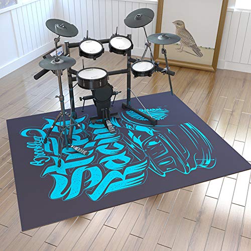 ZXHH rutschfeste Trommelmatte Drum-Teppich Antivibrationsmatten Schlagzeugteppich Trommelteppich Quadratische Schallschutzdecke Drum Rug Für Bass Drum Snare Und Core Set-Komponenten Matte ZXHH rutschfeste Trommelmatte Drum-Teppich Antivibrationsmatten Schlagzeugteppich Trommelteppich Quadratische Schallschutzdecke Drum Rug Für Bass Drum Snare Und Core Set-Komponenten Matte von ZXHH