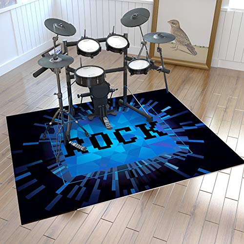 ZXHH rutschfeste Trommelmatte Drum-Teppich Antivibrationsmatten Schlagzeugteppich Trommelteppich Quadratische Schallschutzdecke Drum Rug Für Bass Drum Snare Und Core Set-Komponenten Matte ZXHH rutschfeste Trommelmatte Drum-Teppich Antivibrationsmatten Schlagzeugteppich Trommelteppich Quadratische Schallschutzdecke Drum Rug Für Bass Drum Snare Und Core Set-Komponenten Matte von ZXHH