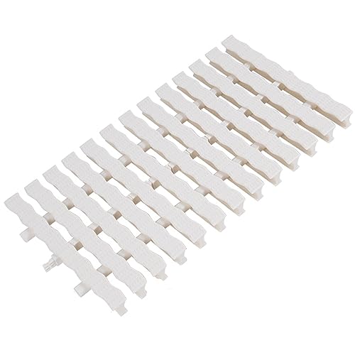 ZXHKZDX Schwimmbad-Entwässerungs-Überlaufgitter, Langlebiges Kanalgitter Aus PPS-Kunststoff, Ablaufgitter Für Einfahrten, Terrassen, Pooldecks(White,11.8x39.3in) von ZXHKZDX