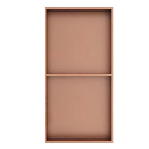 ZXHKZDX Stainless Steel Shower Niche, Shower Niche Modern and Elegant Design, No Tile Needed for Kitchen Or Bathroom and Bedroom (Color : Rose Gold, Size : 27.5x11.0x4.9in) von ZXHKZDX