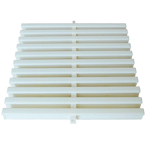 ZXHKZDX rutschfeste Gitterabdeckung Für Schwimmbäder, Entwässerungs-Gossen-Schutzfilter, Kanalablaufgitter, Schwimmbad-Deckablauf, Gitterrinnenabdeckung(11.8x39.3in,5pcs) von ZXHKZDX