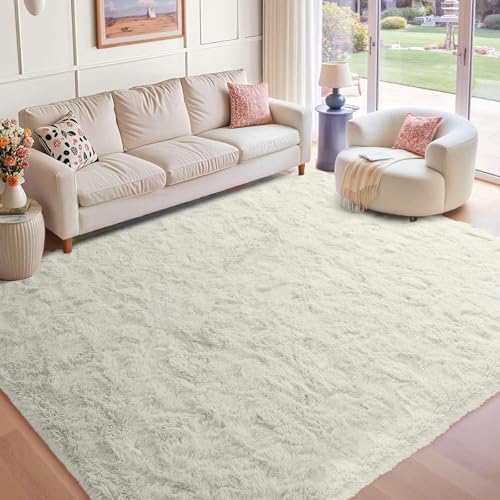 ZXIAOHUI Hochflor Teppich 200 x 370 cm Weicher Langflor, Waschbar Bis 30 Grad, Shaggy Hochflor Teppich Flauschige Teppiche Fürs Wohnzimmer, Kinderzimmer, Schlafzimmer, cremefarben ZXIAOHUI Hochflor Teppich 200 x 370 cm Weicher Langflor, Waschbar Bis 30 Grad, Shaggy Hochflor Teppich Flauschige Teppiche Fürs Wohnzimmer, Kinderzimmer, Schlafzimmer, cremefarben von ZXIAOHUI