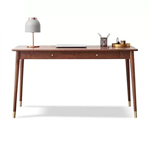 ZXIAyuxd Bürotische Walnussholz-Computertisch, Schreibtisch mit Schublade, Heim-Wohnzimmer, Schlafzimmer, Bürotisch, stabil und langlebig, einfach zu montieren ZXIAyuxd Bürotische Walnussholz-Computertisch, Schreibtisch mit Schublade, Heim-Wohnzimmer, Schlafzimmer, Bürotisch, stabil und langlebig, einfach zu montieren von ZXIAyuxd