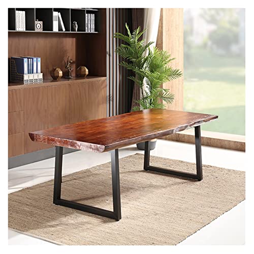 ZXIAyuxd Computer-Schreibtisch, modern, einfach, aus Massivholz, Länge 120-260 cm, Dicke des Schreibtischs 5 cm, multifunktionaler Arbeitstisch, für Home Office ZXIAyuxd Computer-Schreibtisch, modern, einfach, aus Massivholz, Länge 120-260 cm, Dicke des Schreibtischs 5 cm, multifunktionaler Arbeitstisch, für Home Office von ZXIAyuxd