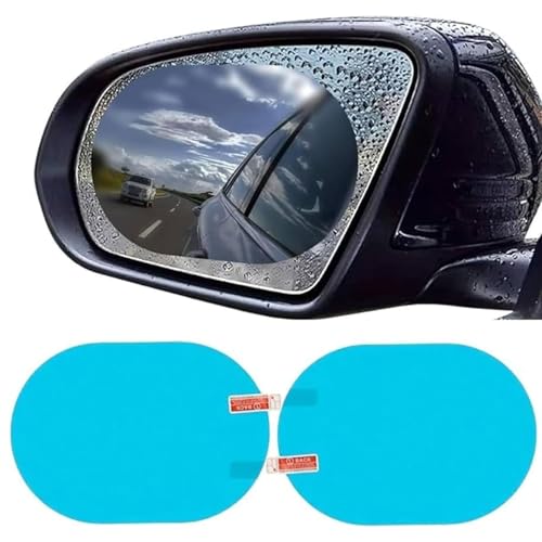 ZXLZHGS 2 Stück Auto Rückspiegel Regenschutz Folie, Kompatibel mit Benz CLA A-Class AMG EQE CLA AMG EQS, wasserdichte Spiegelfolie für Autospiegel und Seitenfenster,Set 1 von ZXLZHGS