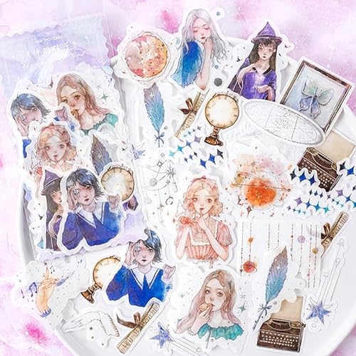 ZXMNBH Aufkleber für Scrapbooking Kit Sohn Gottes Ästhetisches Papier Tagebuch Planer Junk Bullet Journaling Dekorative Lieferungen 60 Stück/Packung von ZXMNBH