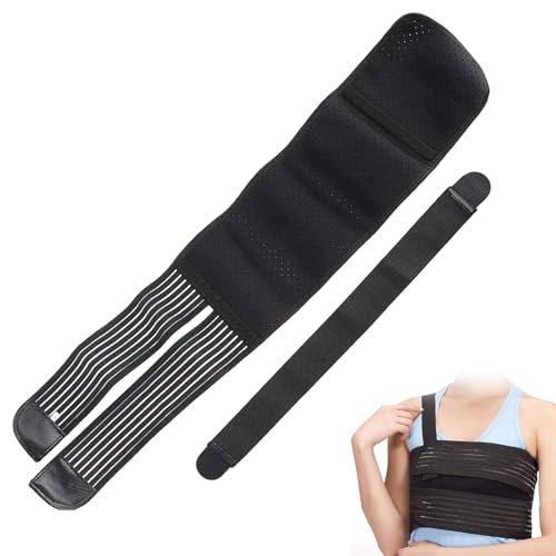 ZXNJA Elastischer Rippengürtel,Rippengurt,Rippenbandage,Rippenbandage Damen,Rippenverletzungs-Bindegürtel,Rippenverletzungsbindergürtel,für gebrochene,rissige,ausgerenkte und postoperative Rippen ZXNJA Elastischer Rippengürtel,Rippengurt,Rippenbandage,Rippenbandage Damen,Rippenverletzungs-Bindegürtel,Rippenverletzungsbindergürtel,für gebrochene,rissige,ausgerenkte und postoperative Rippen von ZXNJA