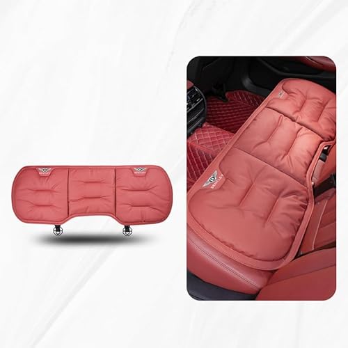 ZXNMCB Sitzpolster für Bentley Bentayga 2016 2017 2018 2019 2020 2021 2022 2023, Ergonomischer Mehrzweck-Kissen Sitz, Druckentlastung für Rücken, Hüften, Ischias Autositzpolster,D Red- Back Row von ZXNMCB