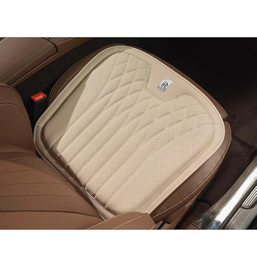 ZXNMCB Sitzpolster für Rolls-Royce Cullinan(Please specify The Year), Ergonomischer Mehrzweck-Kissen Sitz, Druckentlastung für Rücken, Hüften, Ischias Autositzpolster,B Beige von ZXNMCB
